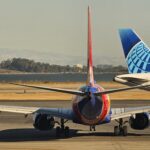 Airline jet ready to take off Free Stock Image Pix